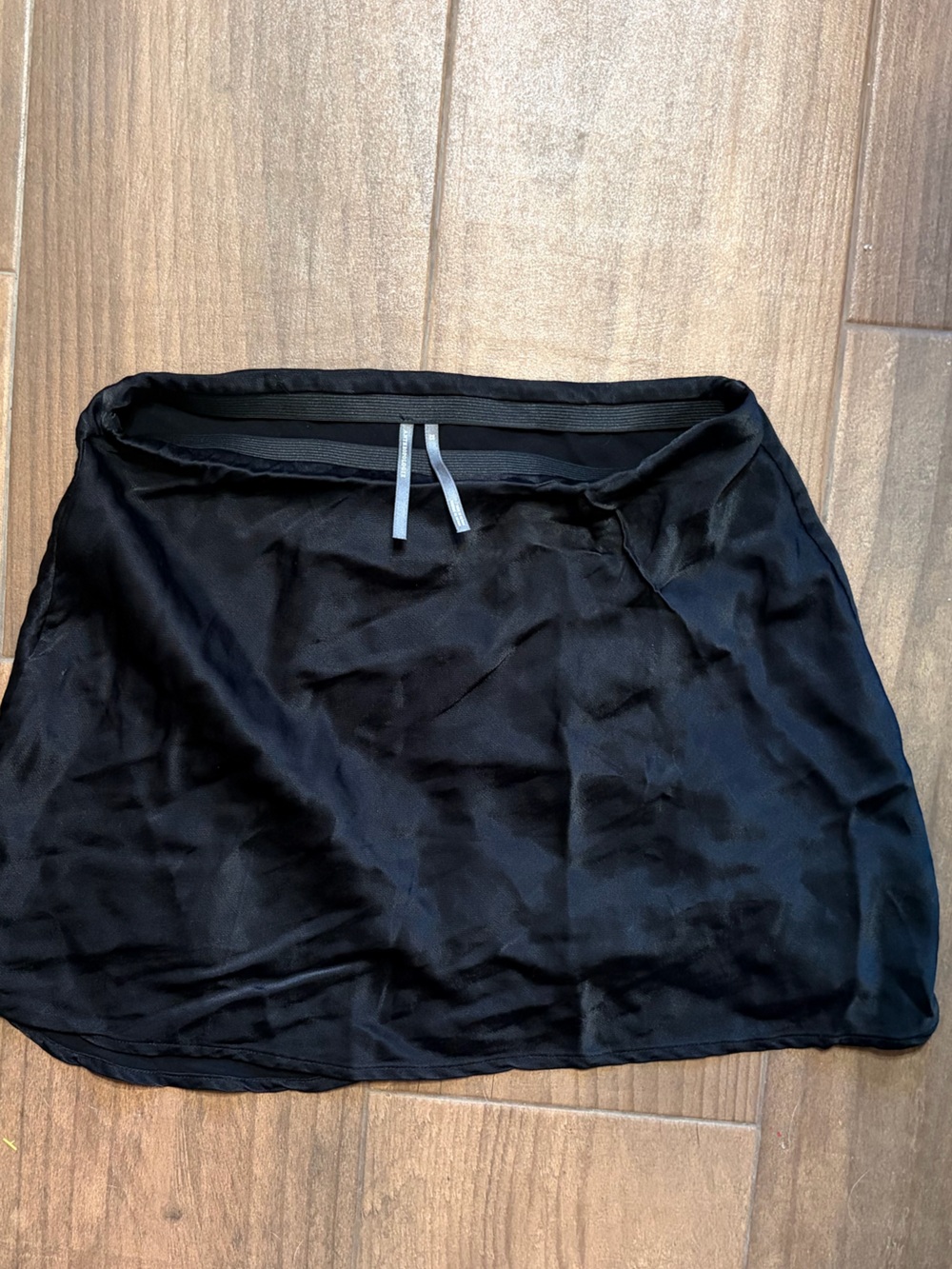 Anthropologie Black Womens slip skirt